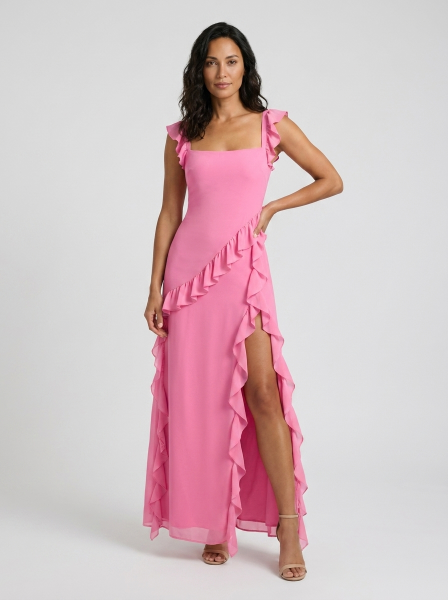 Pink back