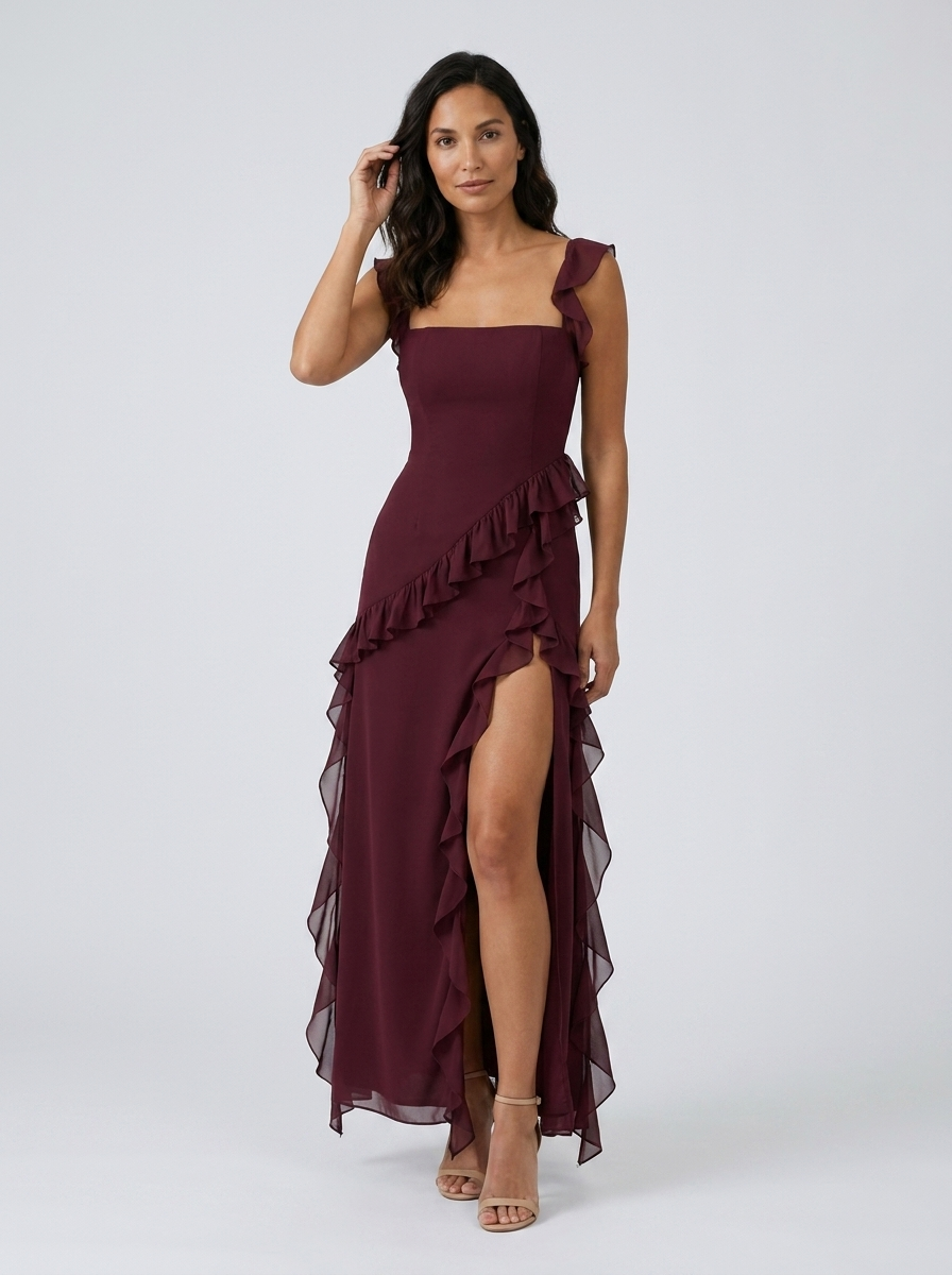 Burgundy front