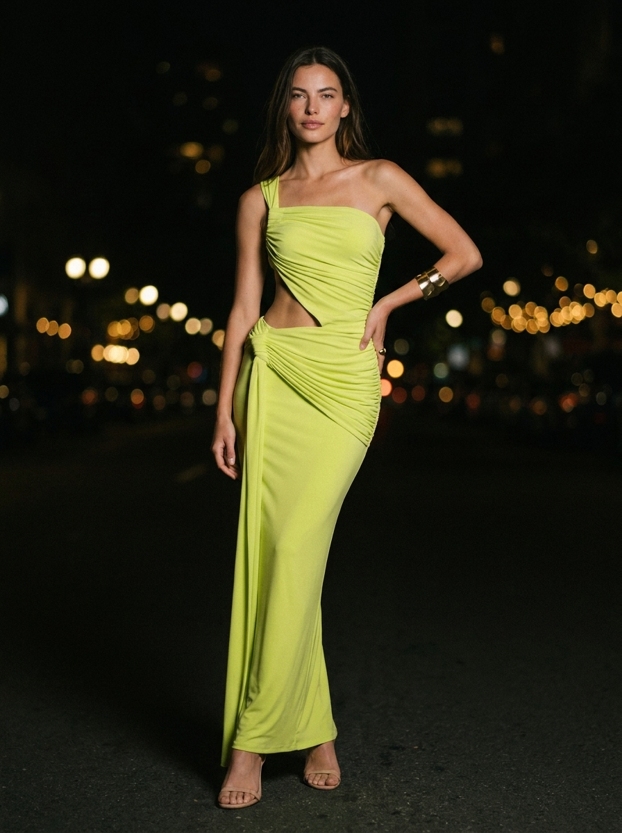Diana Maxi Dress Orange 1