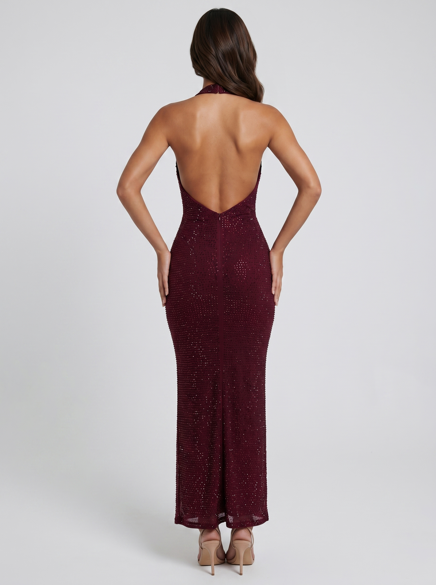 Burgundy back