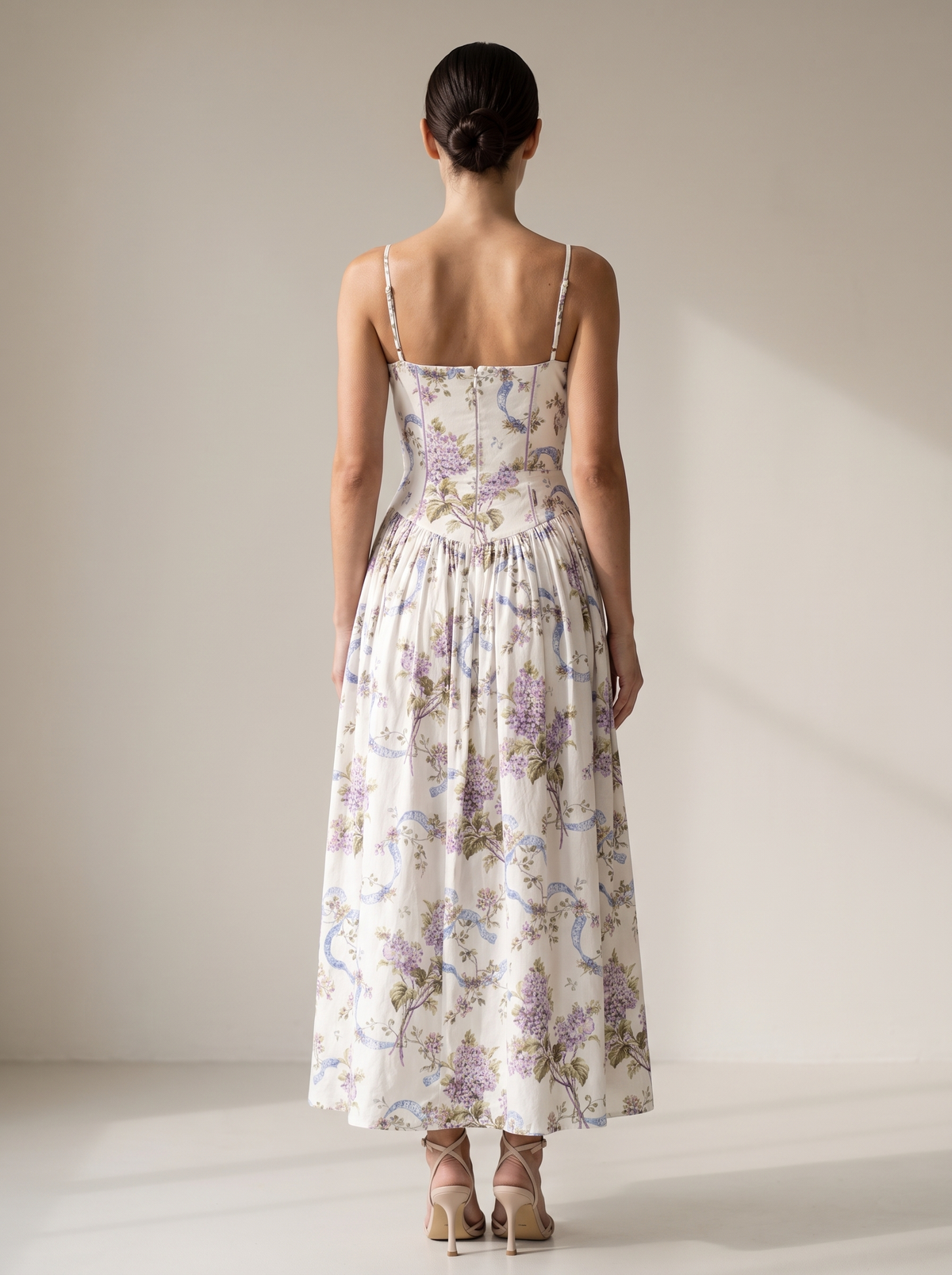 Isabelle Floral Maxi Dress in Garden Bloom Whisper Floral 3