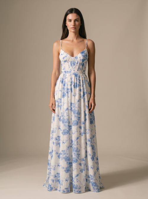 Amira Velvet Maxi Dress