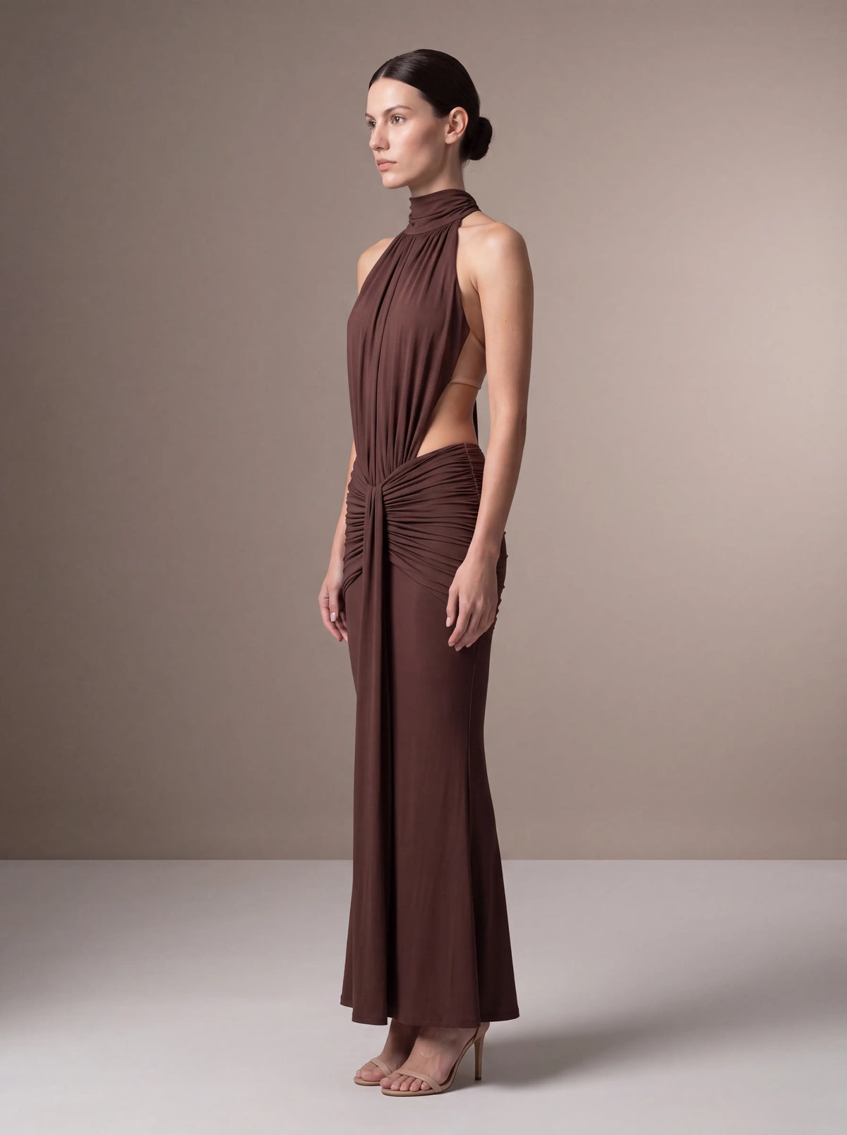Clara Maxi Dress Red 10
