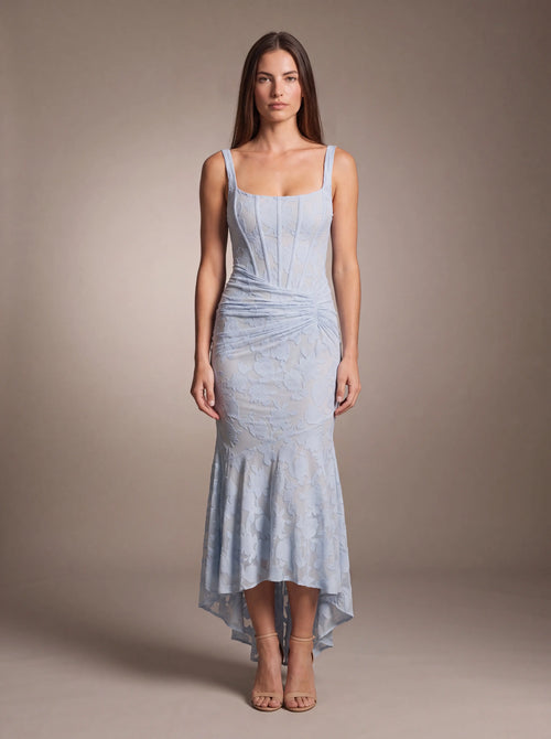 Carol Maxi Dress Blue 1