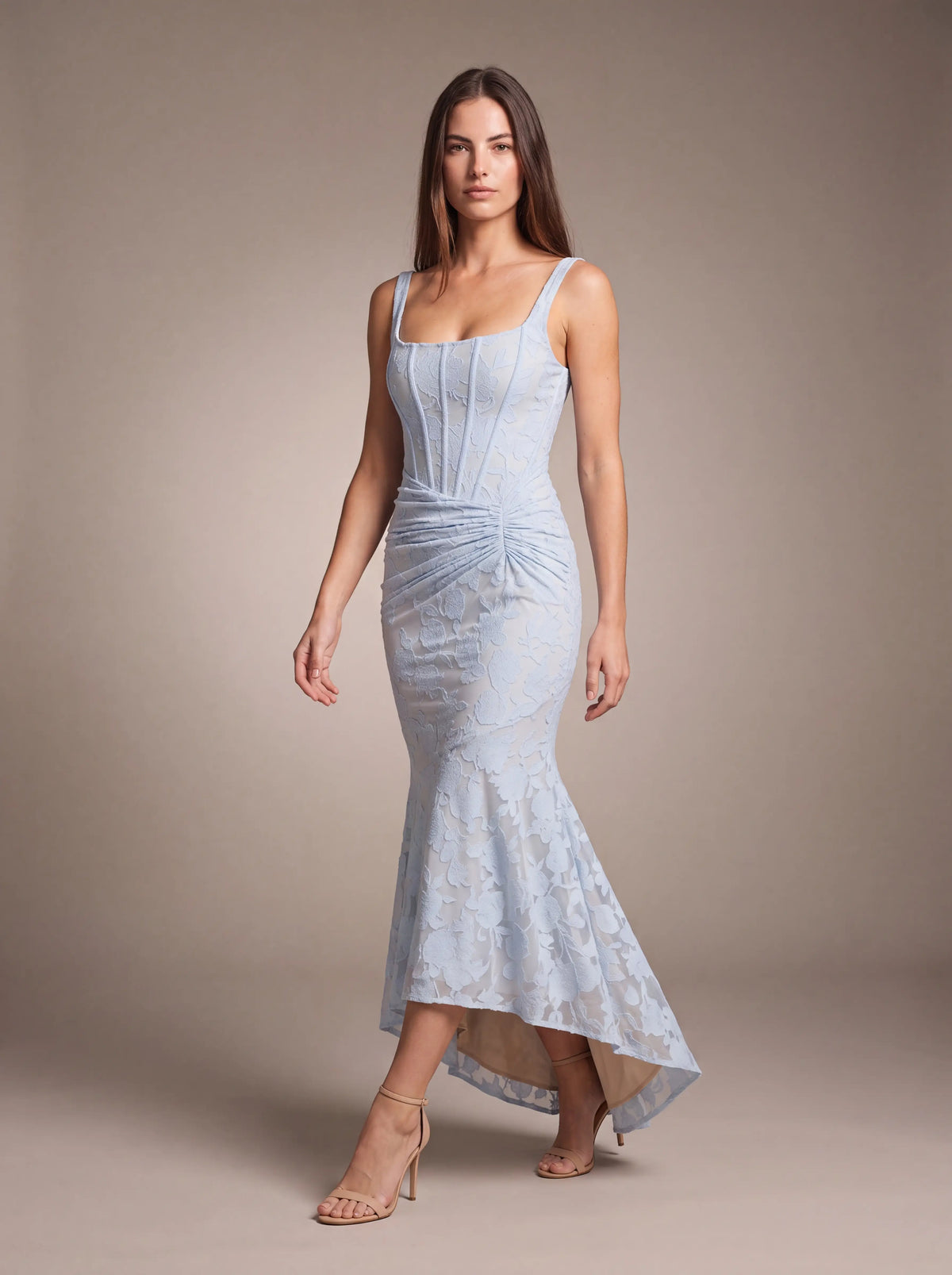 Carol Maxi Dress Pink 5