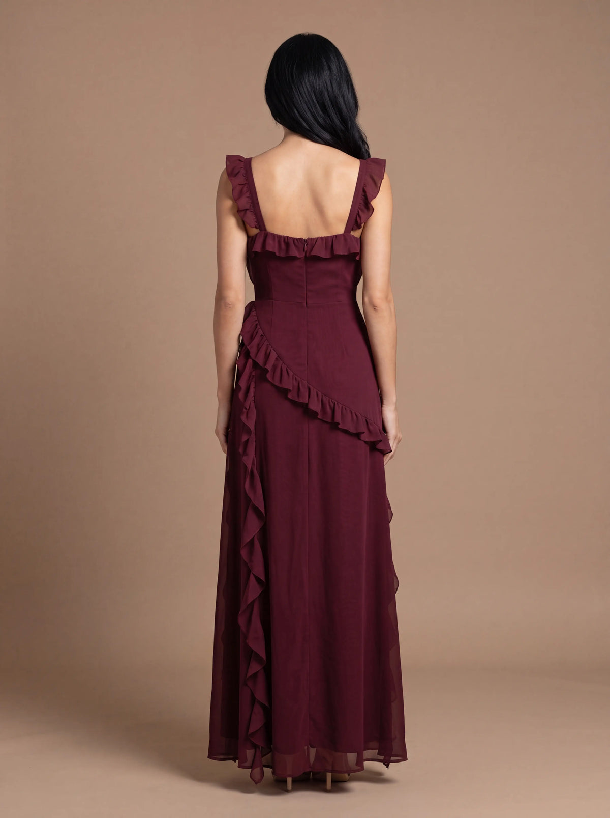 Claire Maxi Dress Black 7
