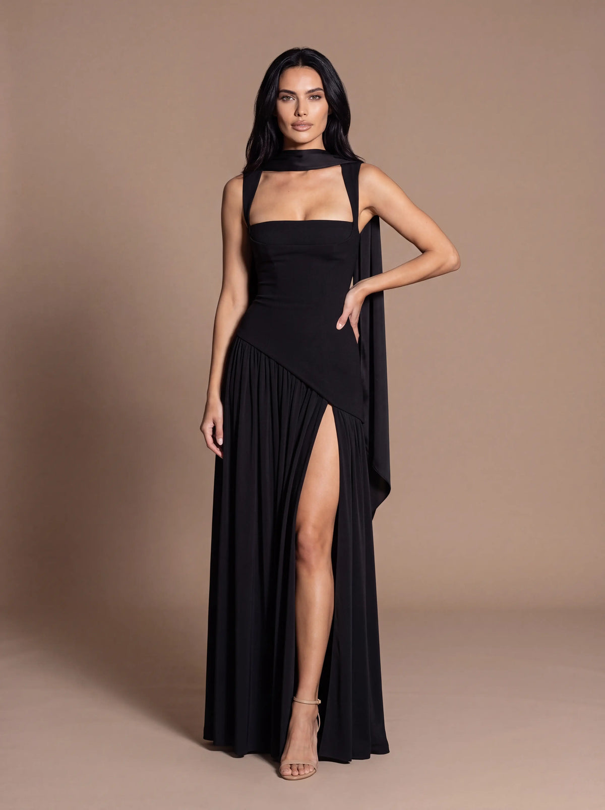 Eleanor Maxi Dress Black 1