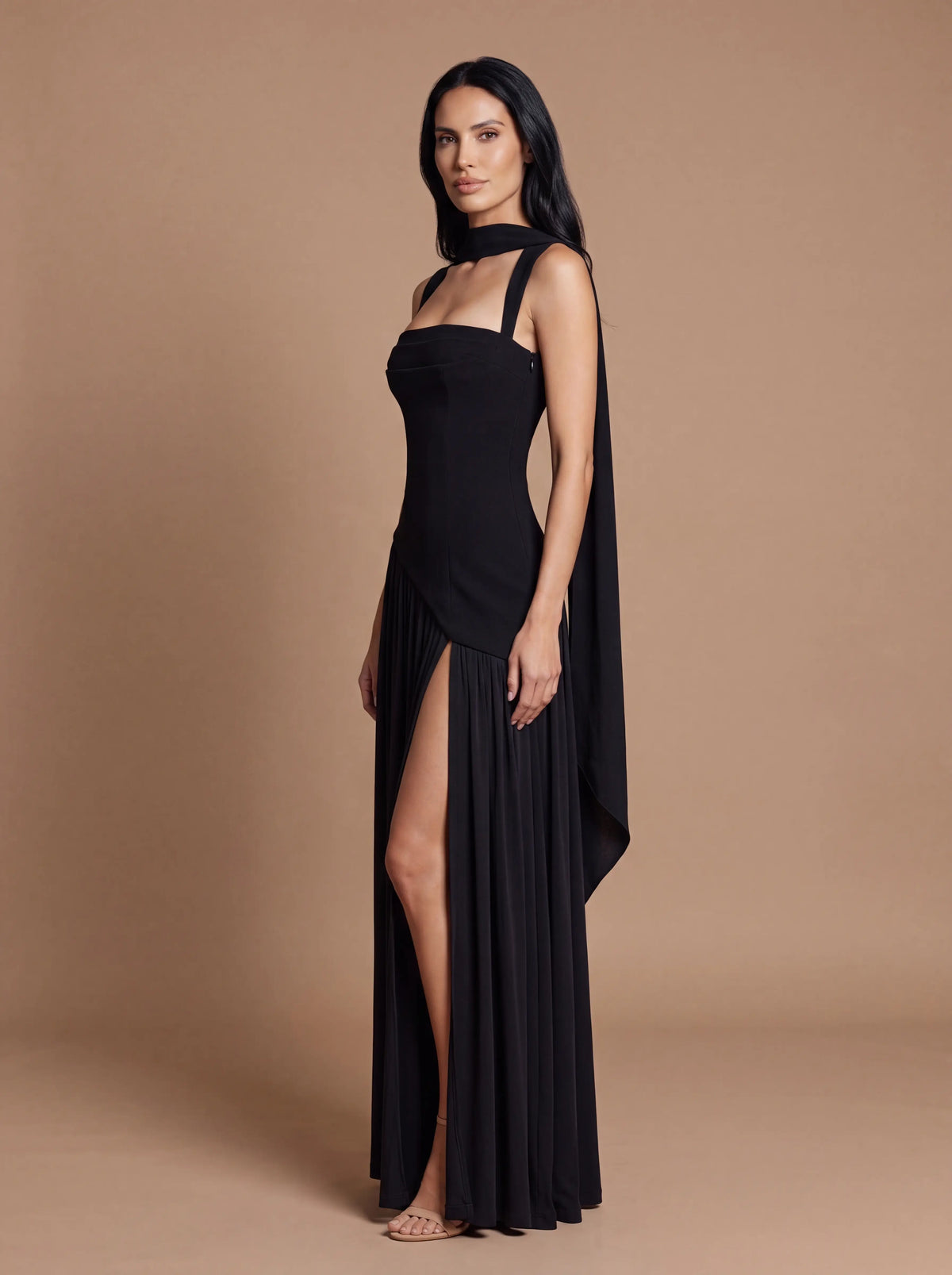 Eleanor Maxi Dress Black 4