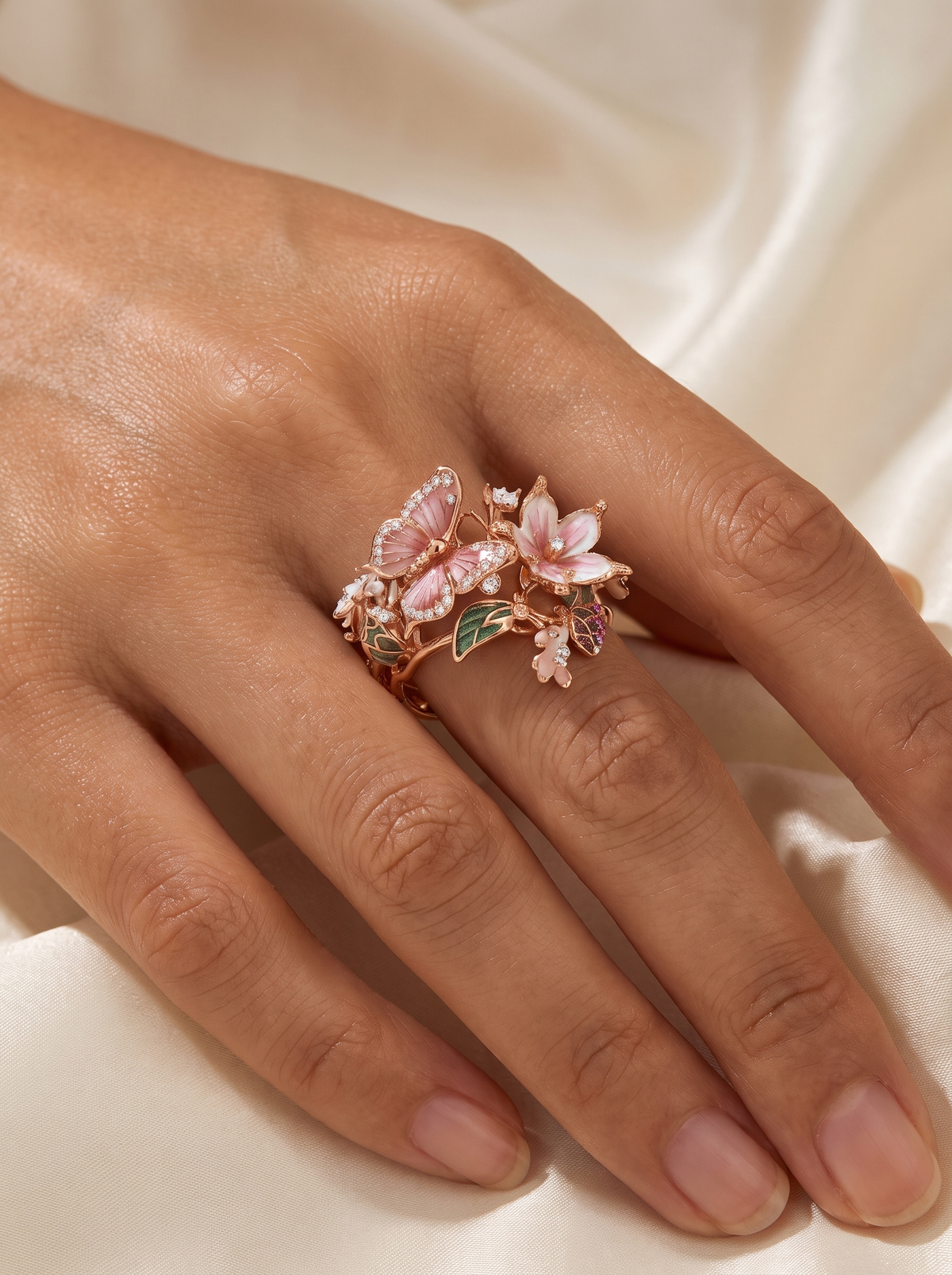Croia Zirconia Ring Multi 2