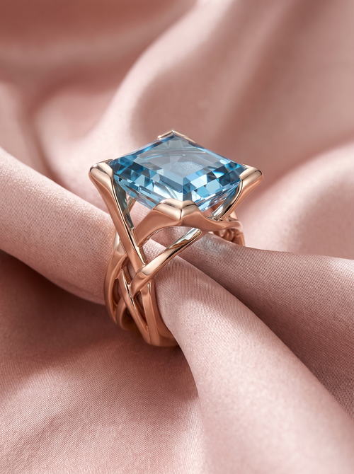 Celeste Rose Gold Ring 1