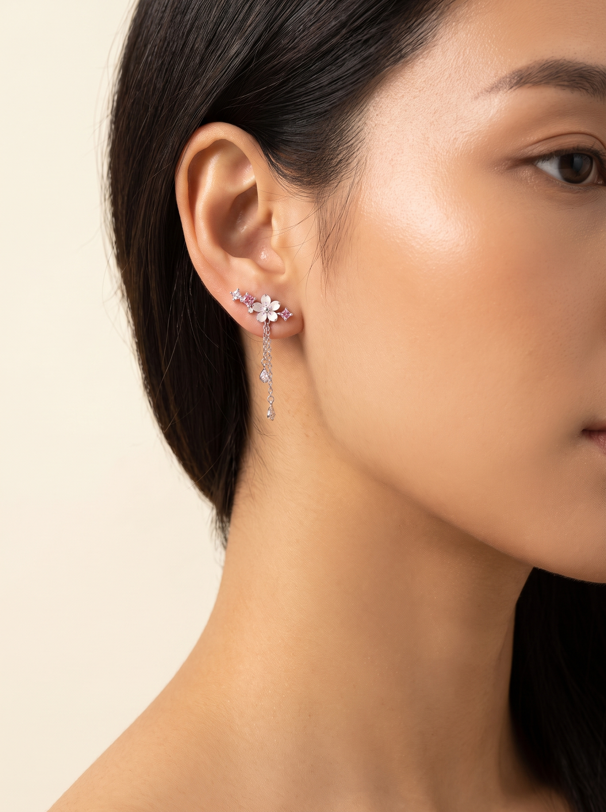Cherry Blossom Earrings Multi 2