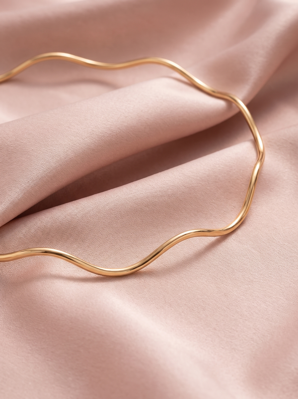 Celeste Wave Choker Necklace