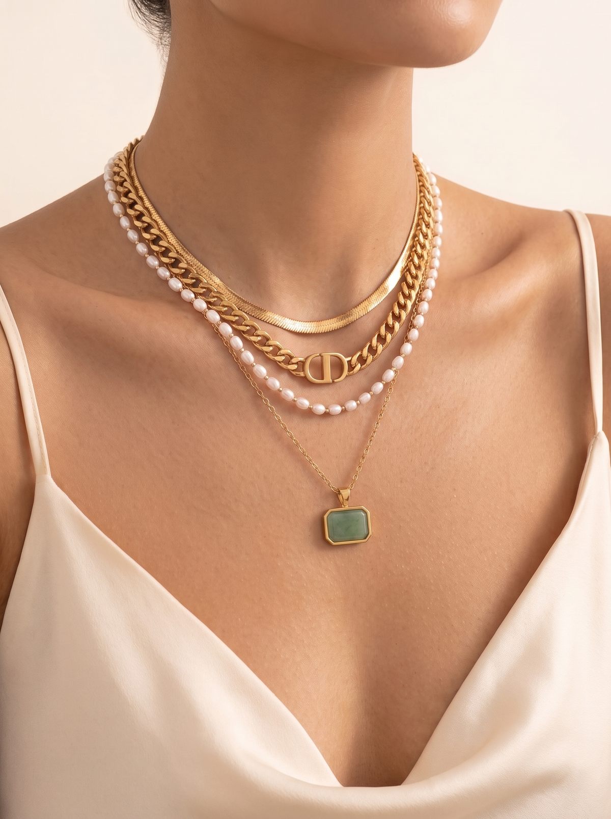 Isabelle Layered Necklace Set 2