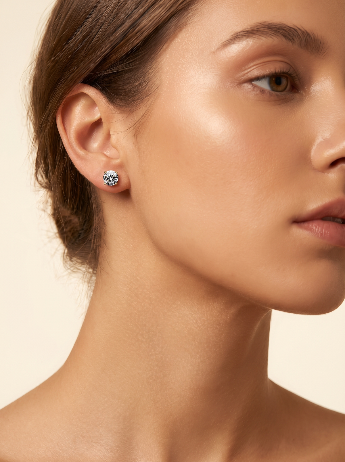 Tera Gold Drop Earrings Gold 2
