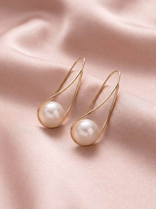 Calluna Pearl Drop Earrings Multi 1