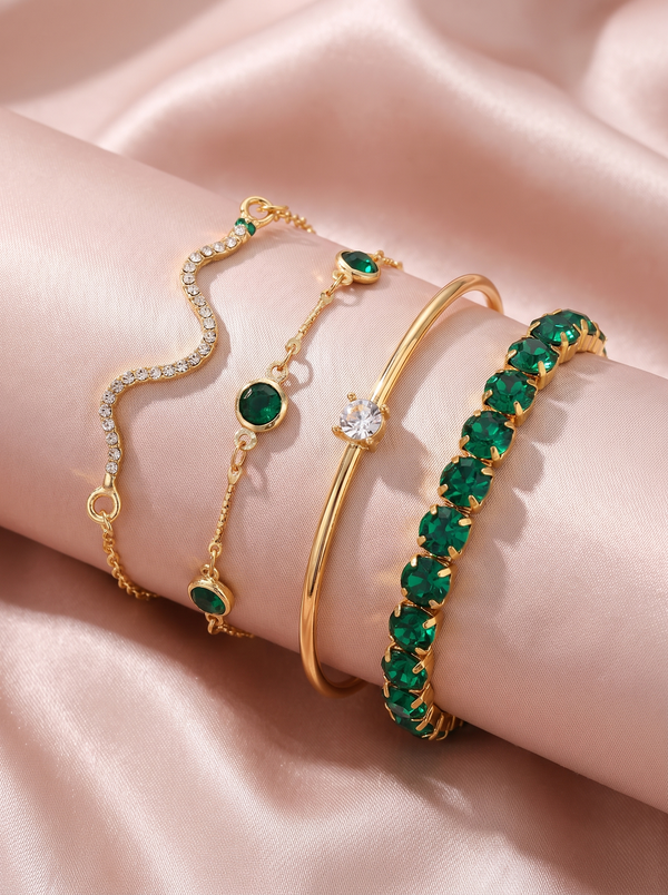 Sorina Gold Bracelet Set