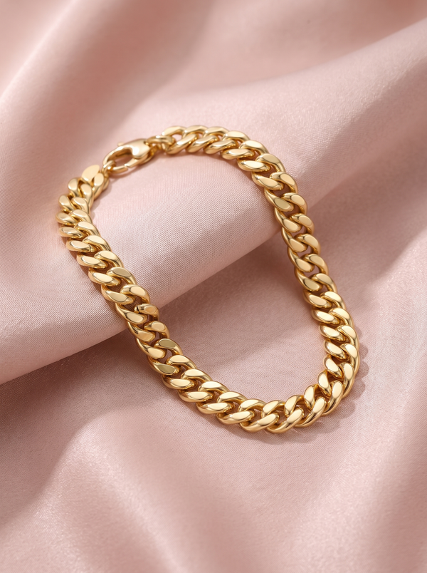 Margot Gold Cuban Link Bracelet