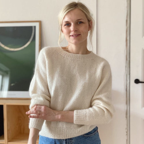 Margot Knit Sweater Knitting Pattern 1