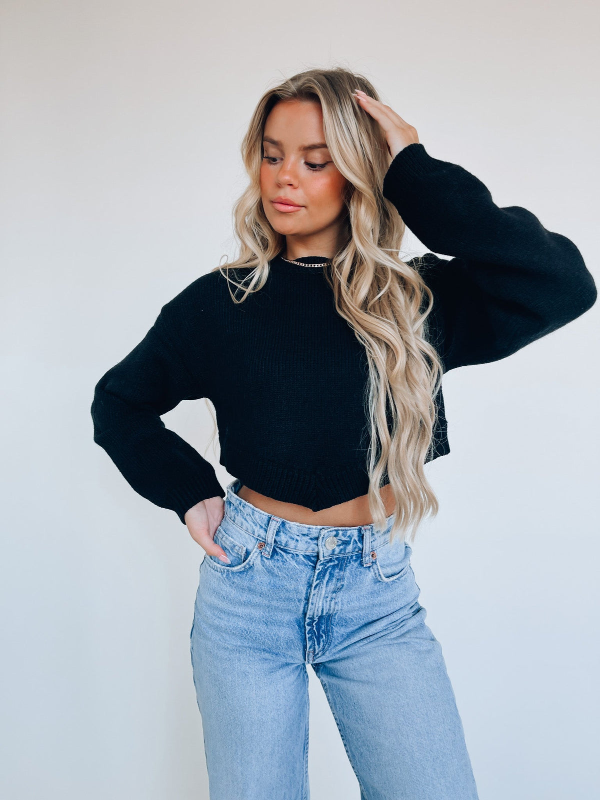 Camilla Cropped Sweater Multi 3