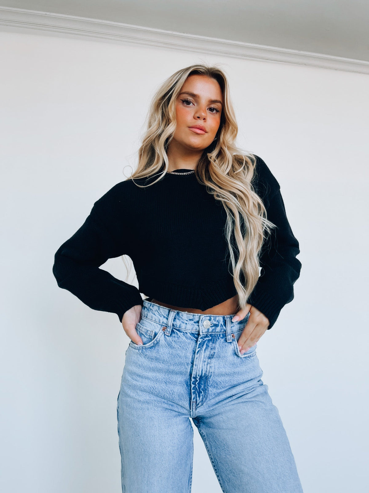 Camilla Cropped Sweater Multi 1