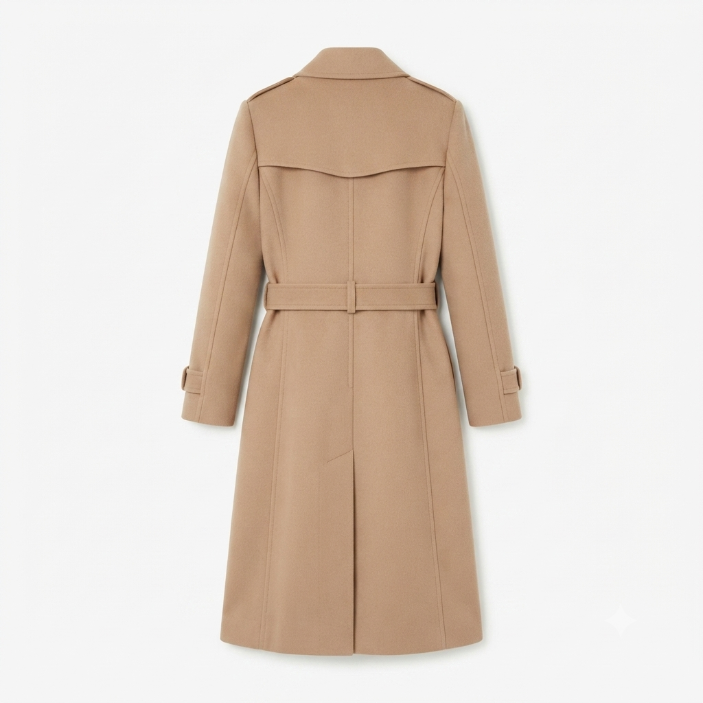 Margot Tailored Trench Coat Red 7