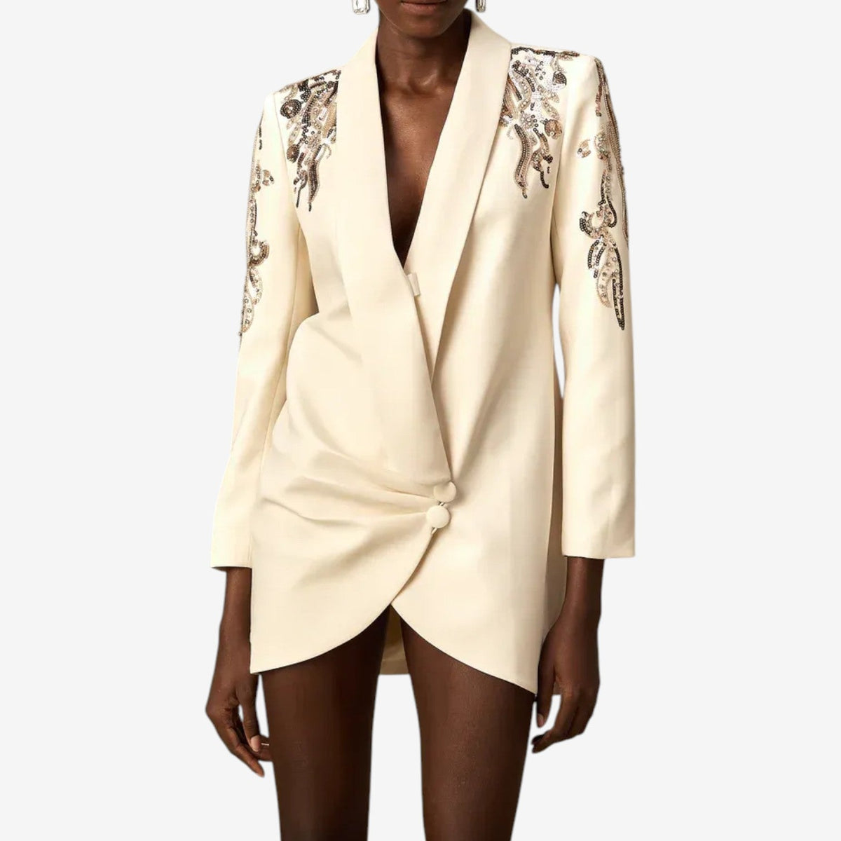Whitley Embroidered Blazer Dress Multi 3