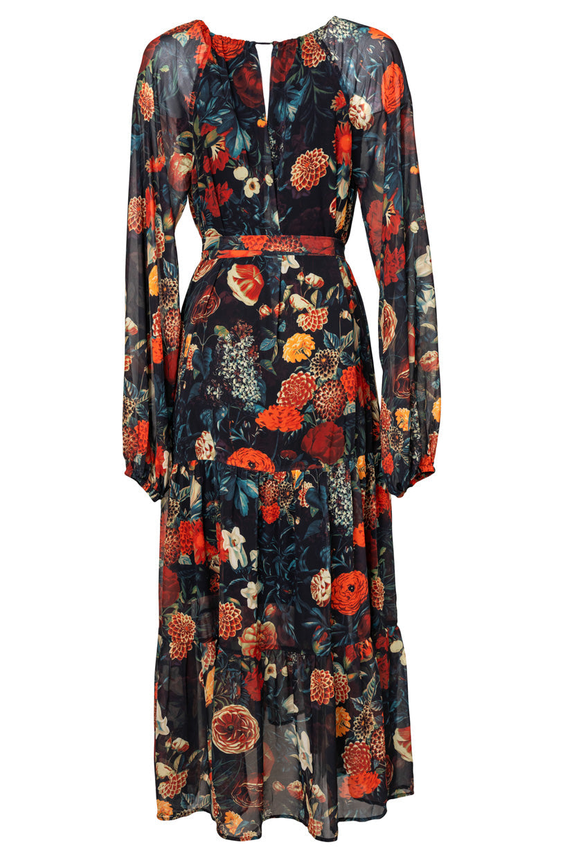 Imogen Floral Dress Moody Floral 5