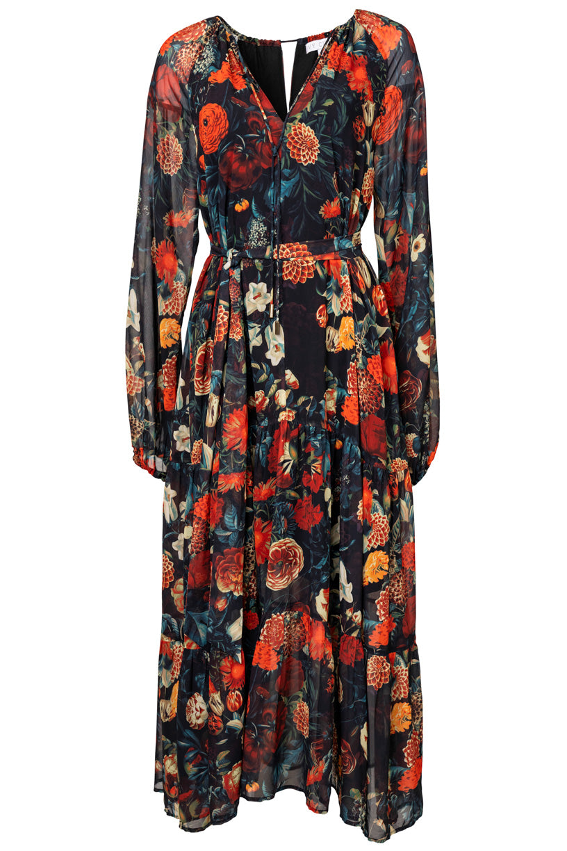 Imogen Floral Dress Moody Floral 4