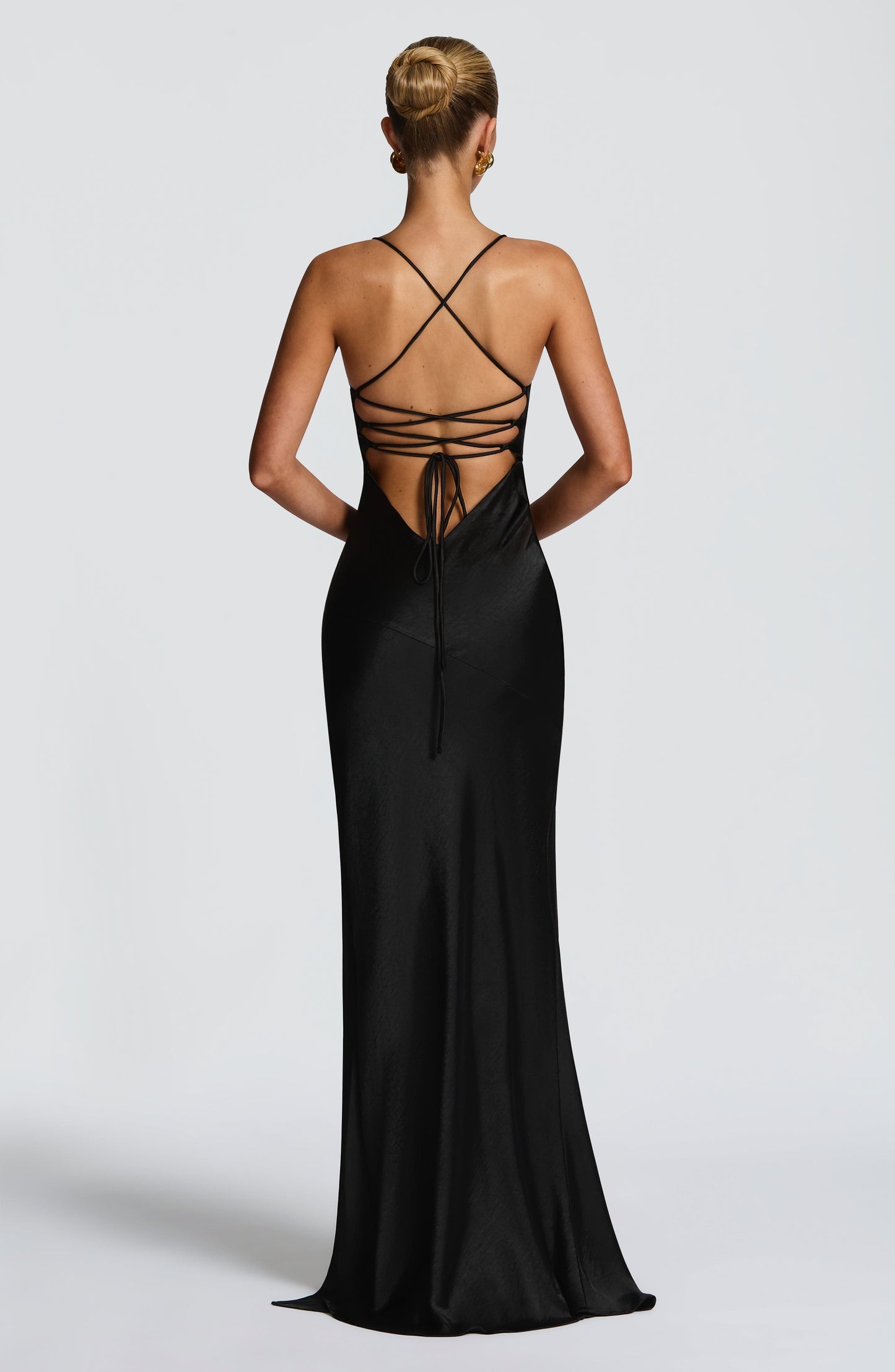 Isobel Maxi Dress in Black Black 2