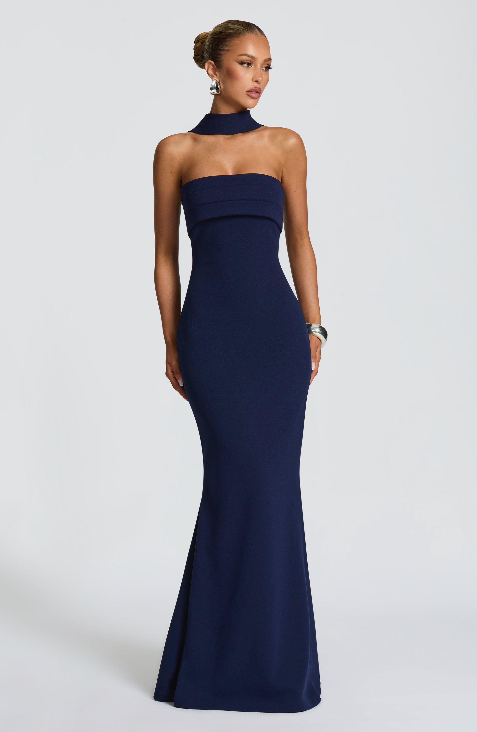 Leura Navy Maxi Dress Navy 2