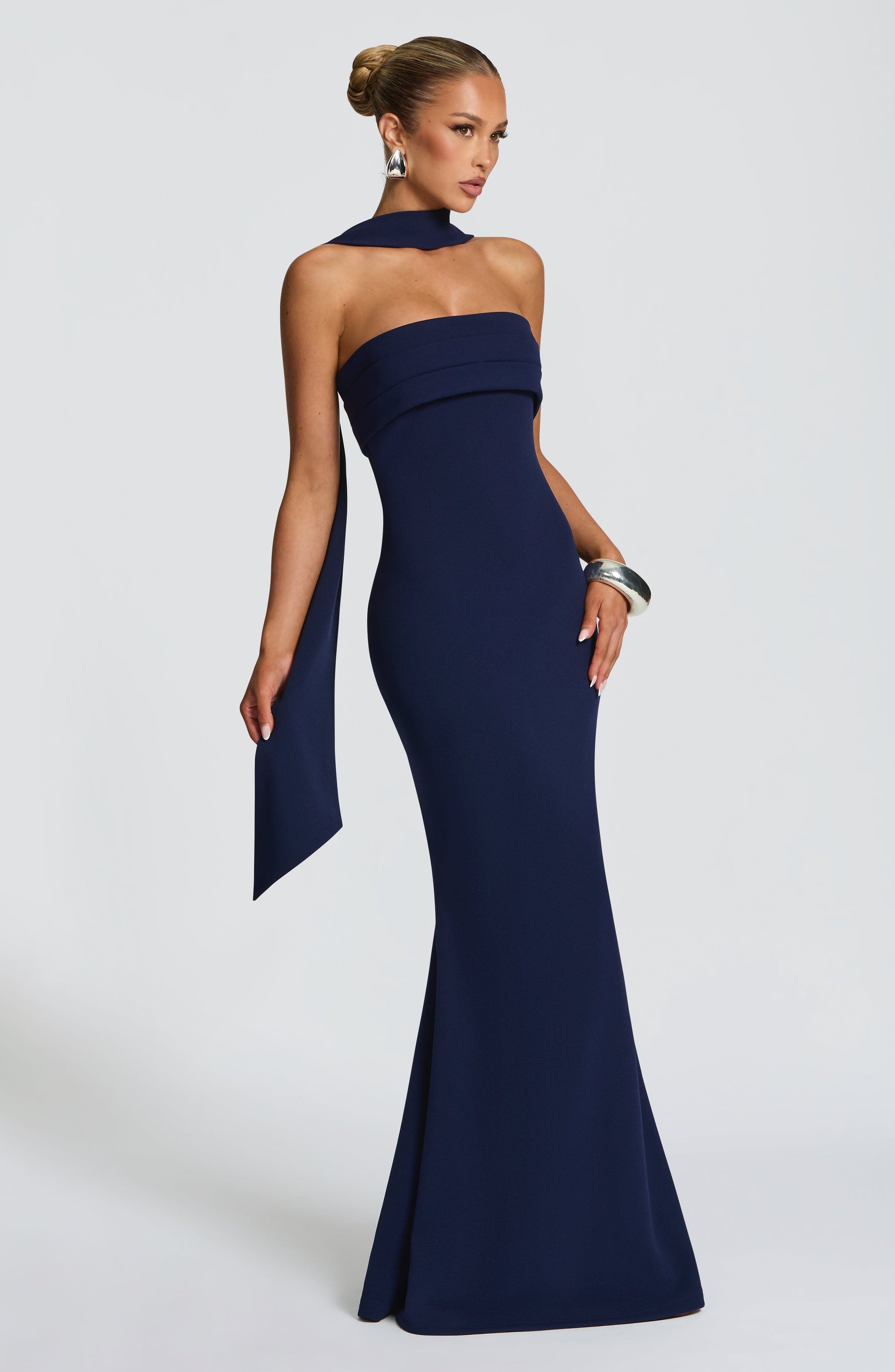 Leura Navy Maxi Dress Navy 3