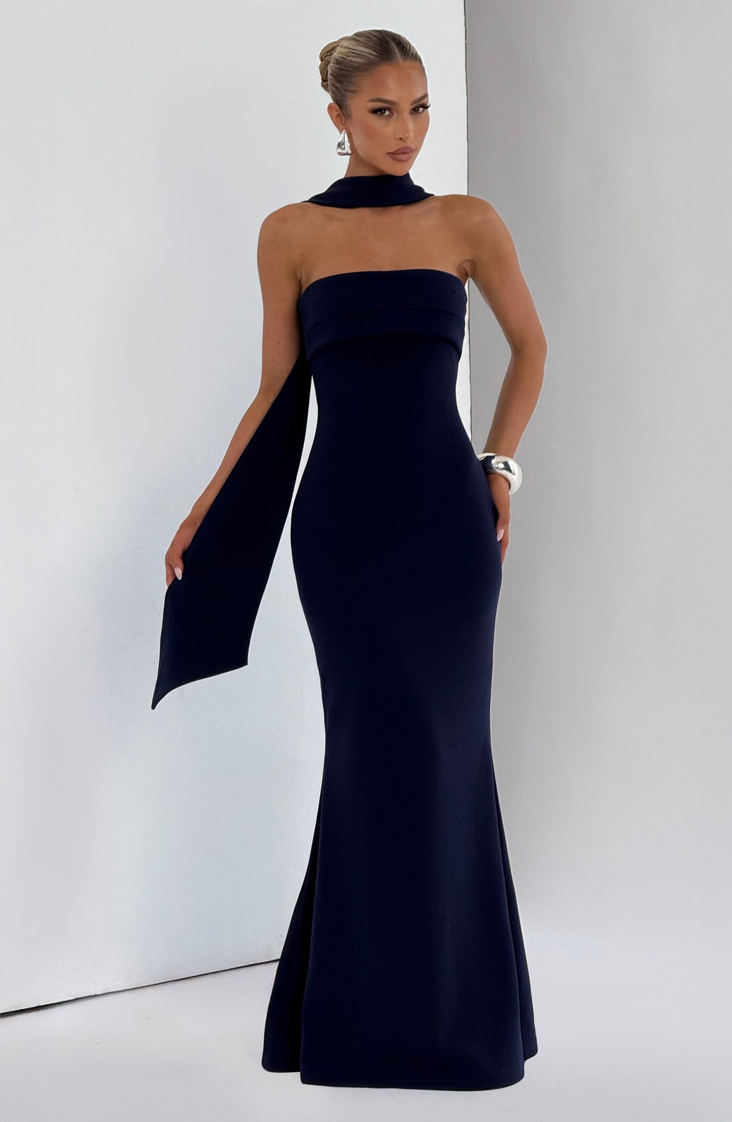 Leura Navy Maxi Dress Navy 6