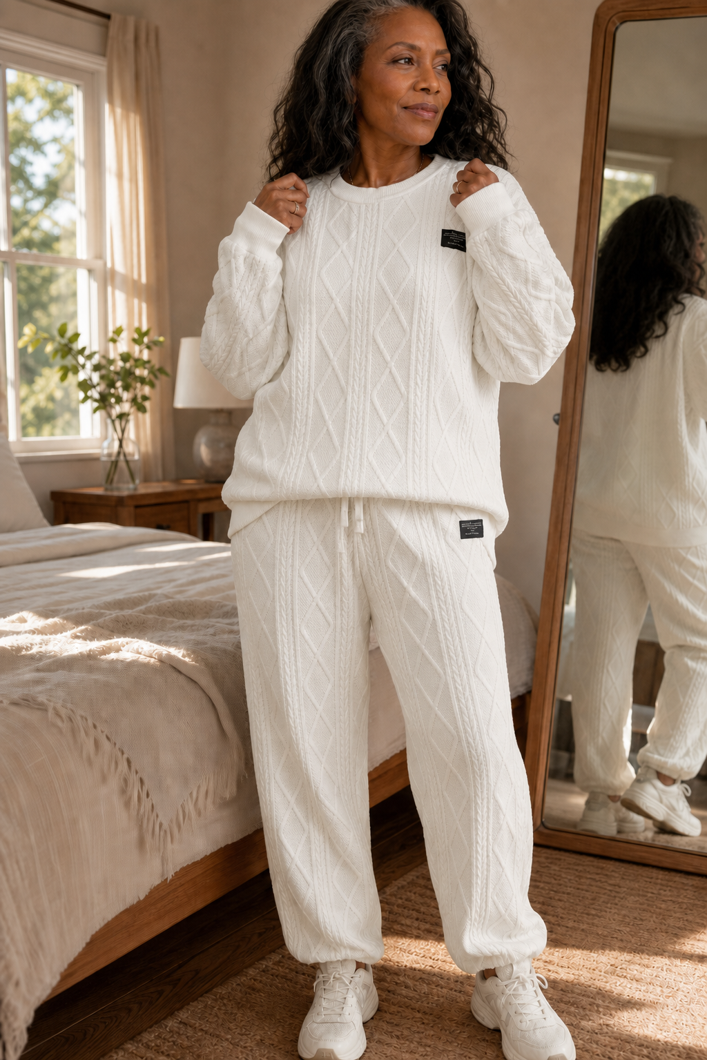 Celeste Knit Co-ord Set Black 4