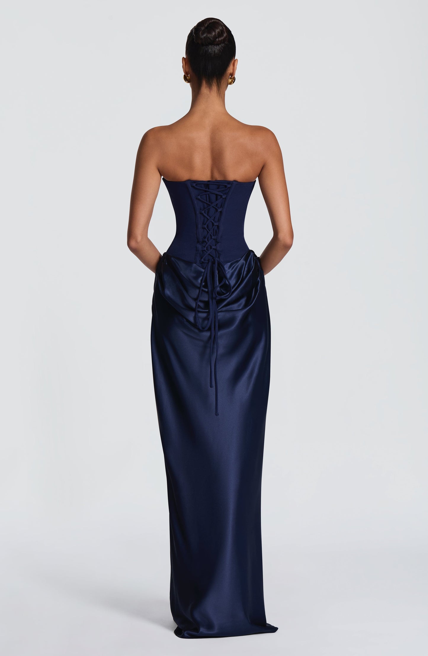 Maggie Navy Maxi Dress Navy 3