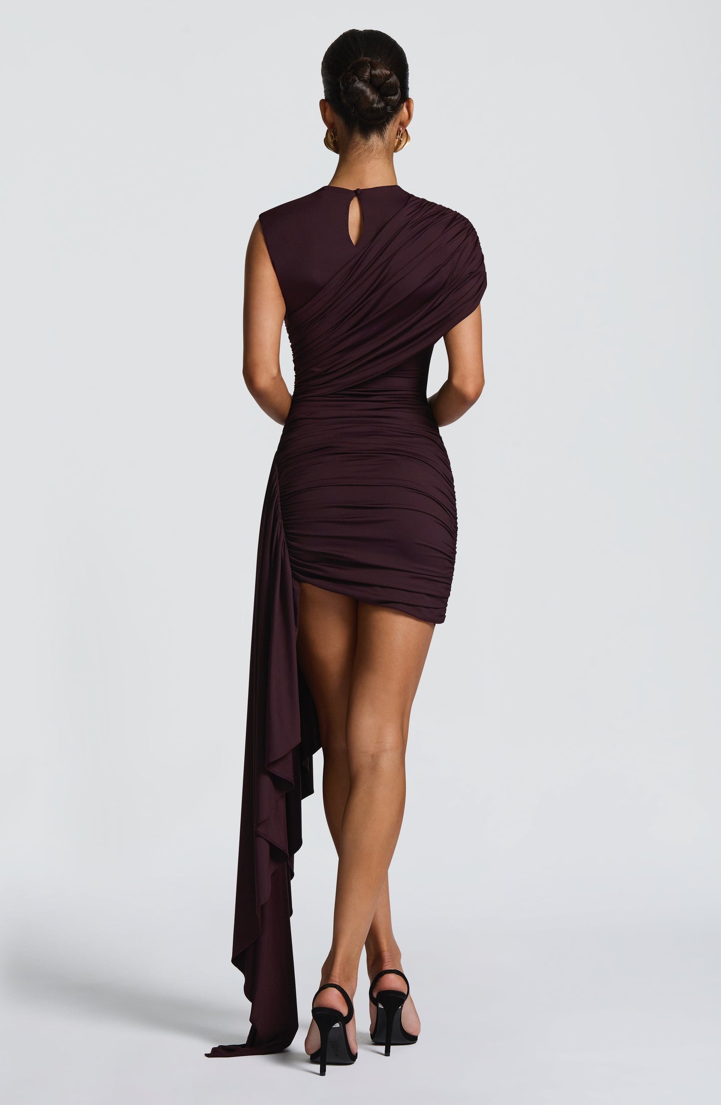 Marnie Plum Mini Dress Plum 3