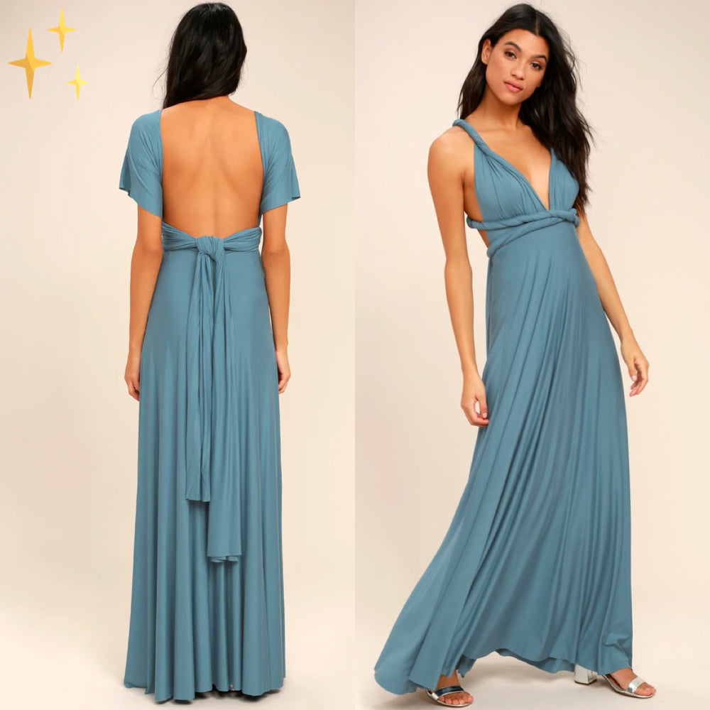 Aurora Wrap Midi Dress Design 3