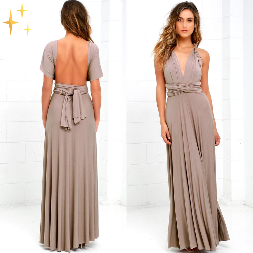 Aurora Wrap Midi Dress Design 8