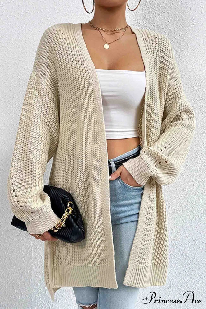 Margot Cardigan in Black Apricot 2