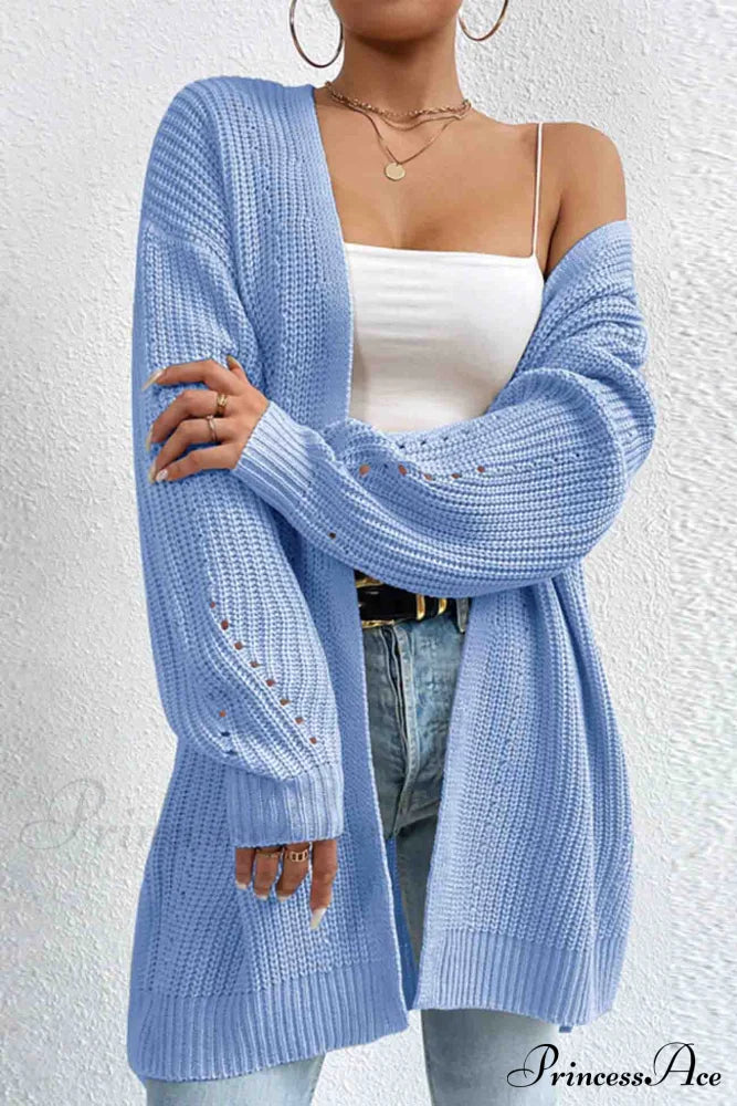 Margot Cardigan in Black Blue 5