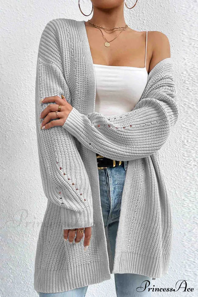 Margot Cardigan in Black Apricot 9