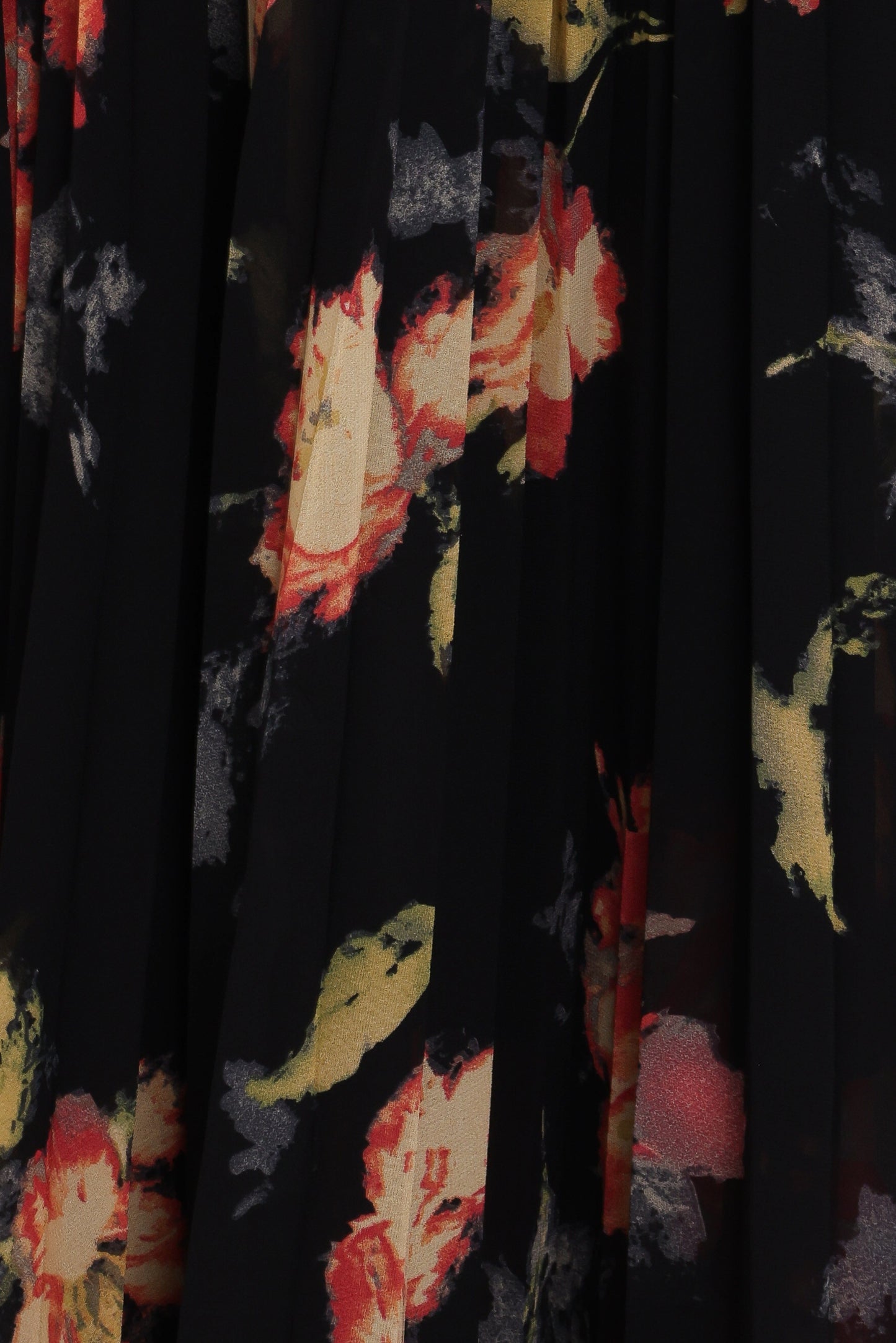 Achanti Pleated Maxi Dress in Pink Multi Black Multi 7