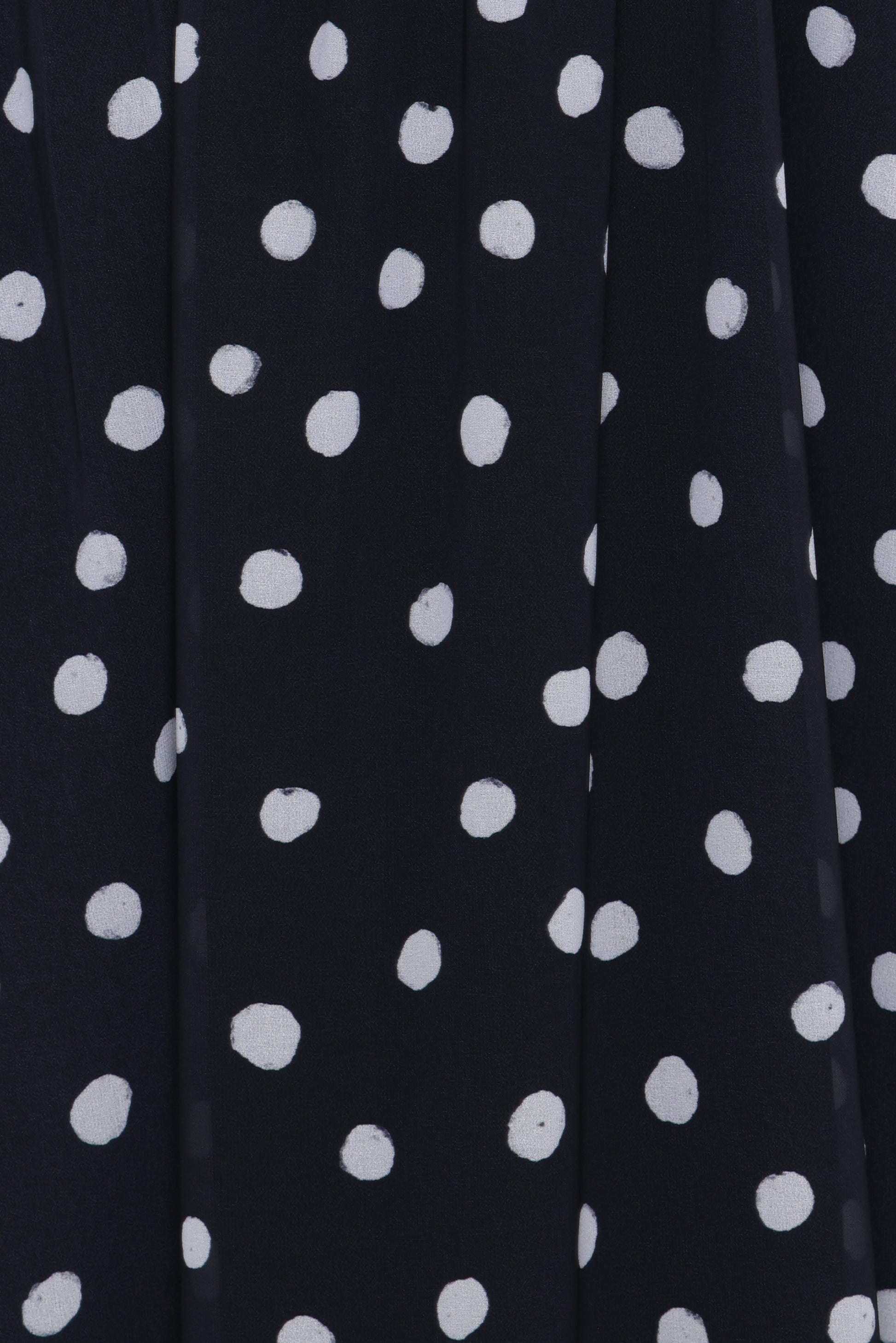Charlotte Strapless Maxi Dress Black Polka Dot 6