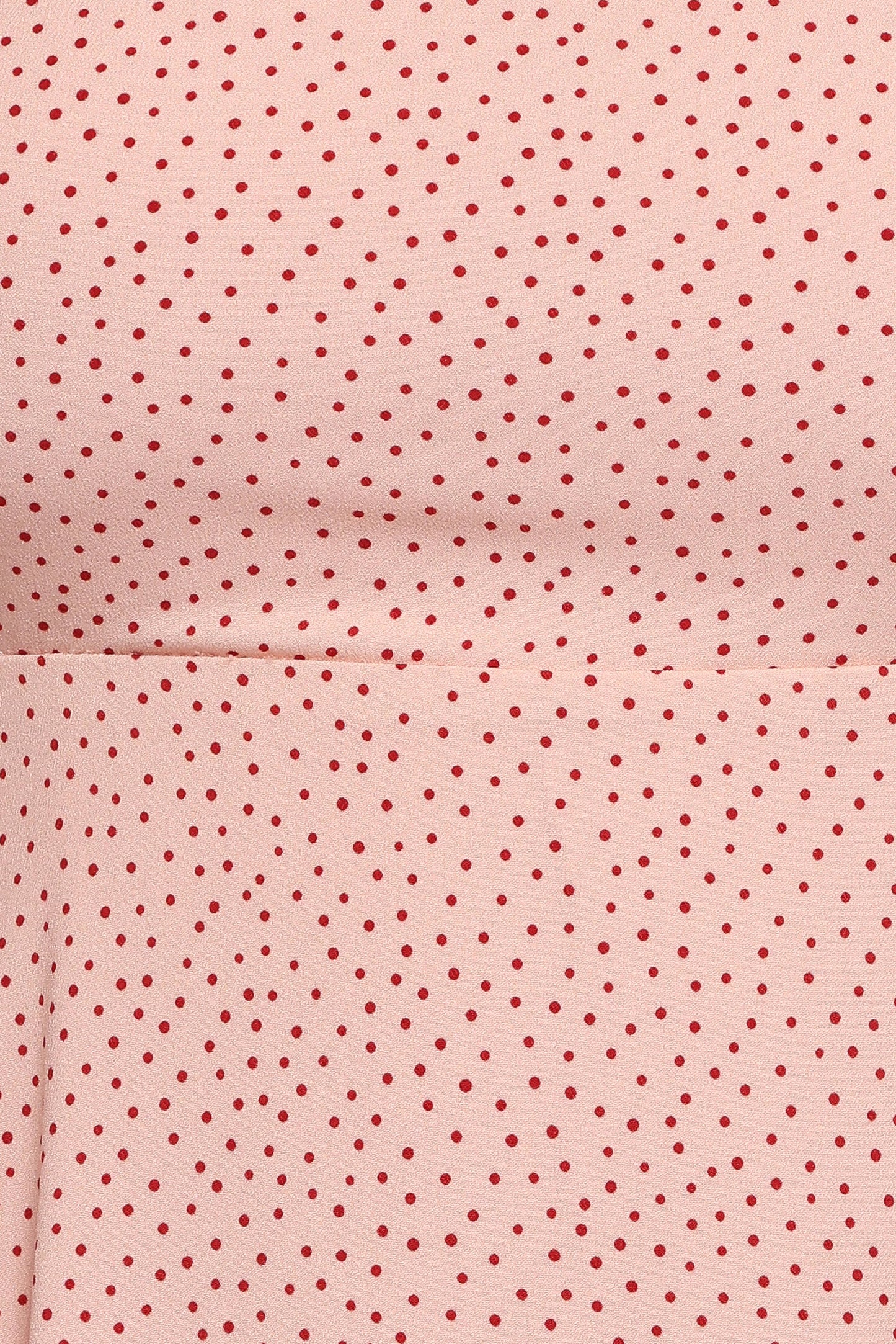 Ellody Maxi Dress in Yellow Petunia Peach Polka Dot 7