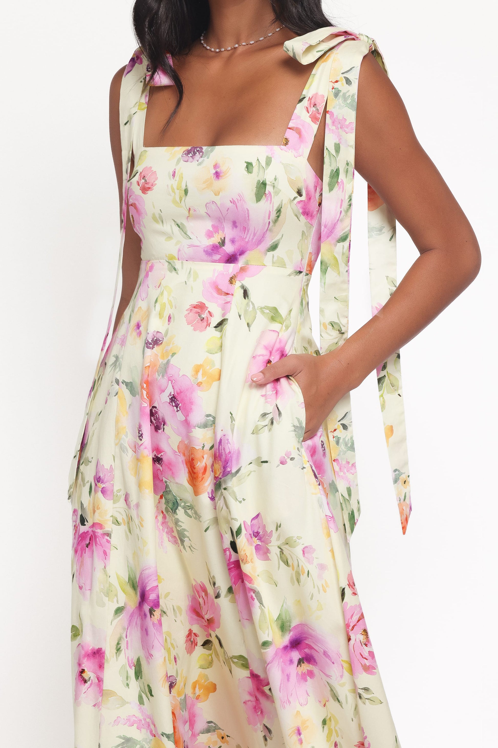 Ellody Maxi Dress in Yellow Petunia Yellow Petunia 3