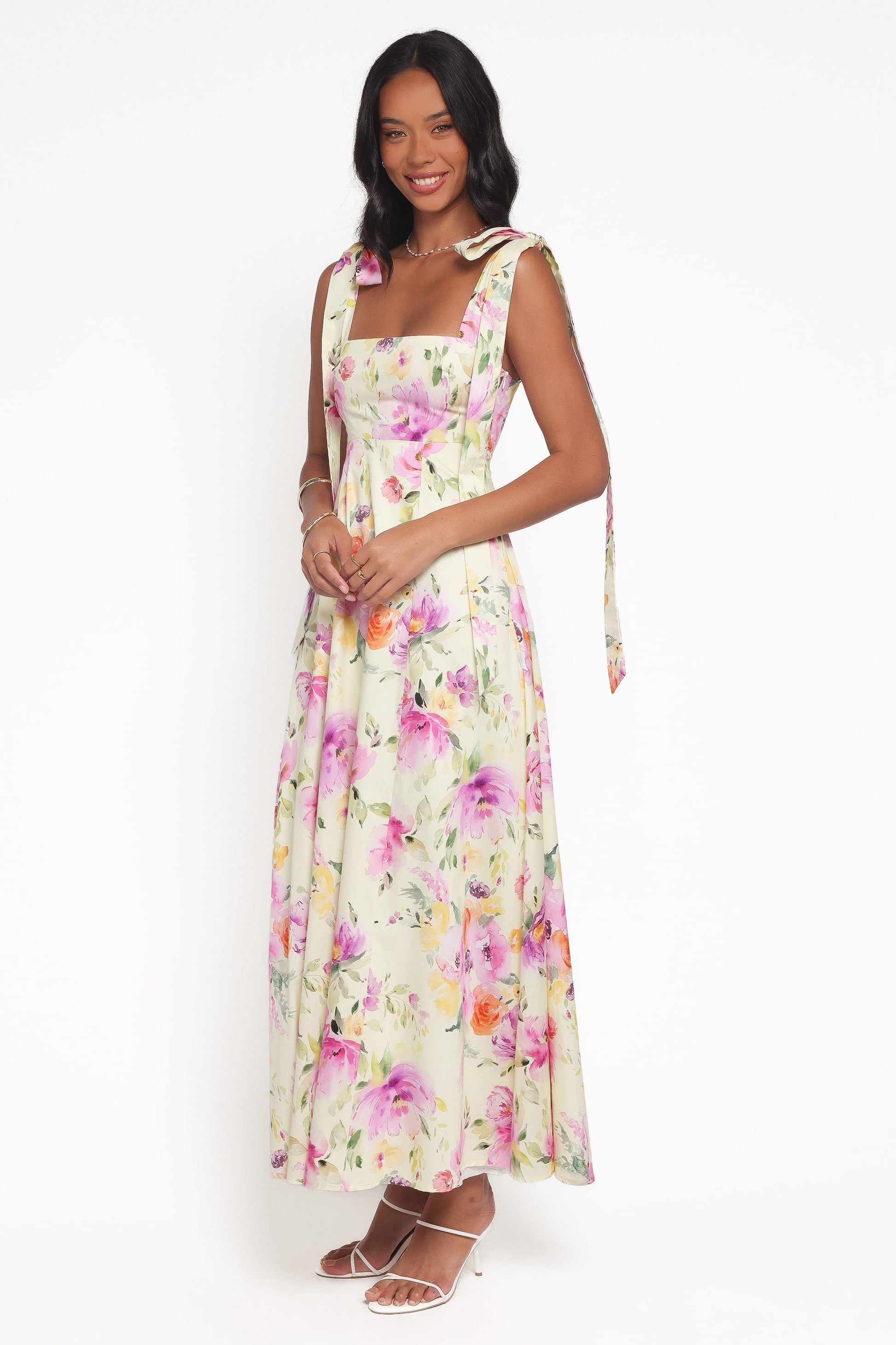 Ellody Maxi Dress in Yellow Petunia Yellow Petunia 2