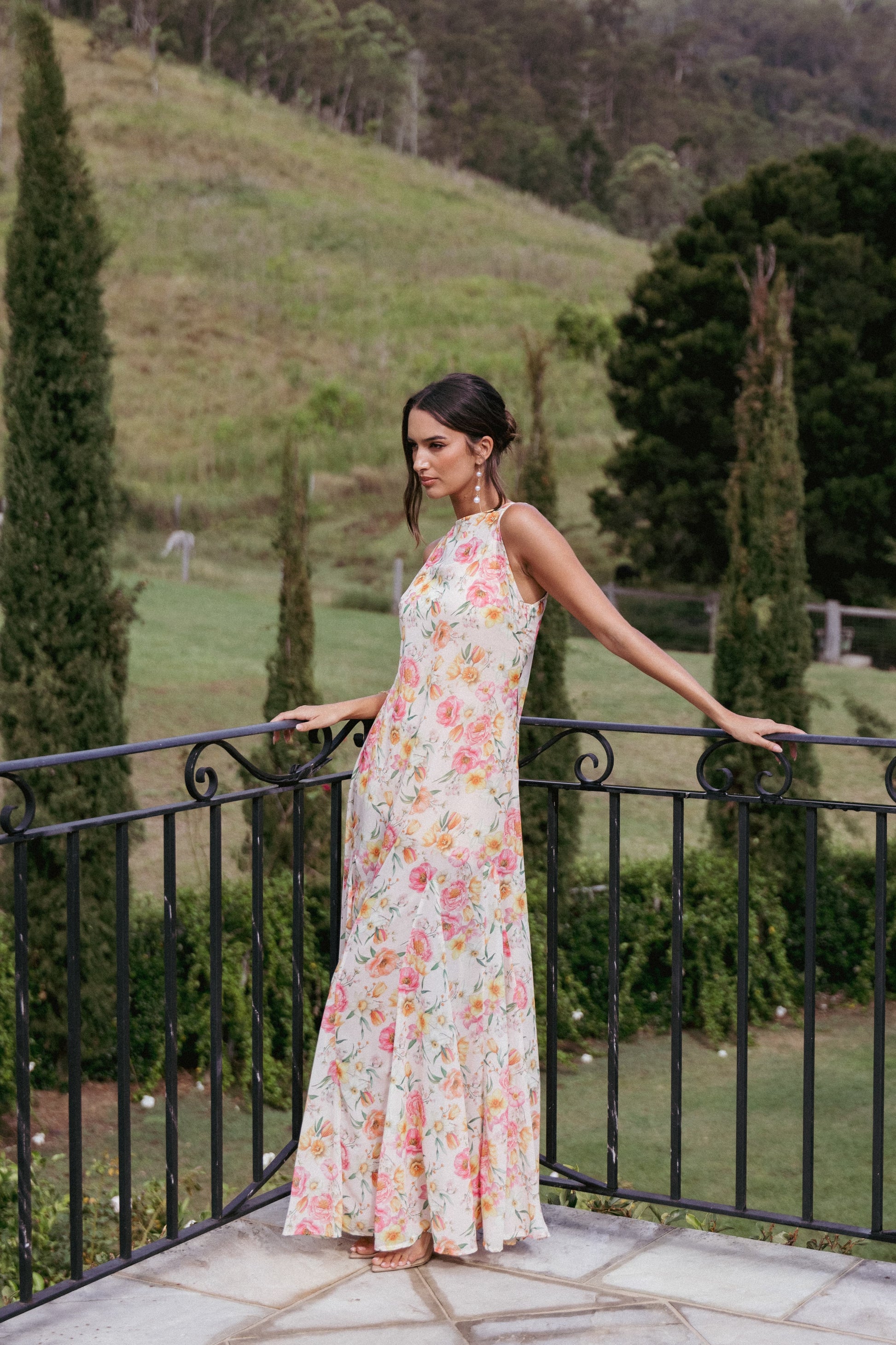 Keani Peony Maxi Dress Peony 1