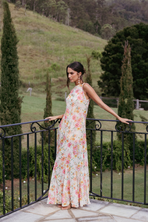 Keani Peony Maxi Dress Peony 1