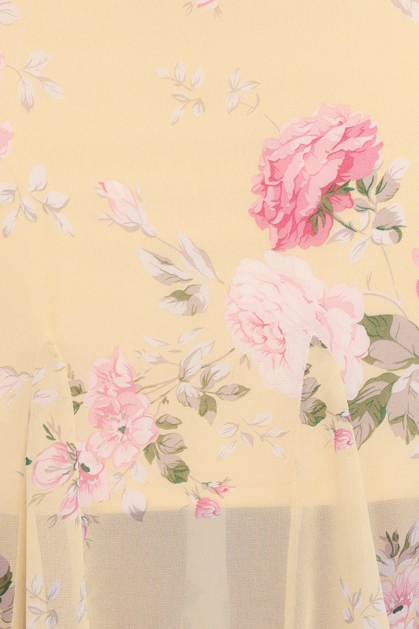 Keani Peony Maxi Dress Yellow Floral 6
