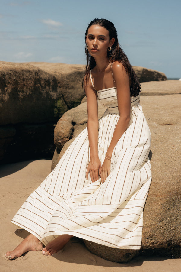 Pixie Burgundy Maxi Dress