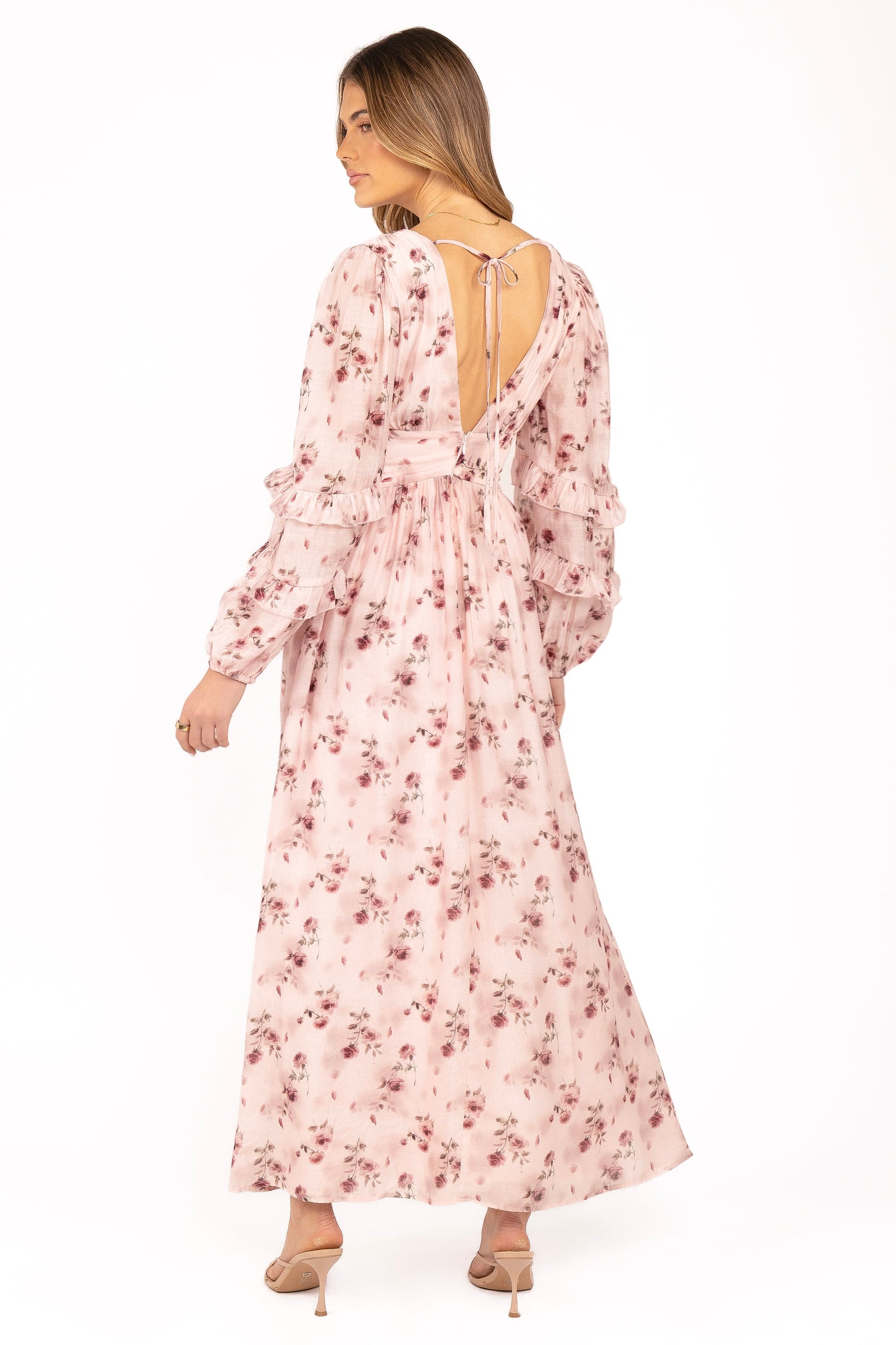 Rosalie Pink Maxi Dress Pink Rose 5